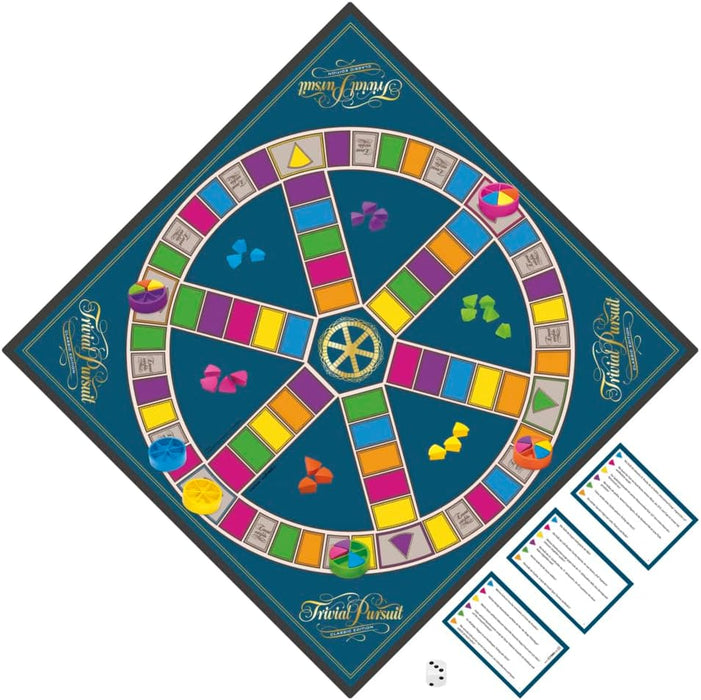 Hasbro Trivial Pursuit, Wissensspiel für Erwachsene, Familienspiel, 16 Jahre to 99 Jahre Klassik Single