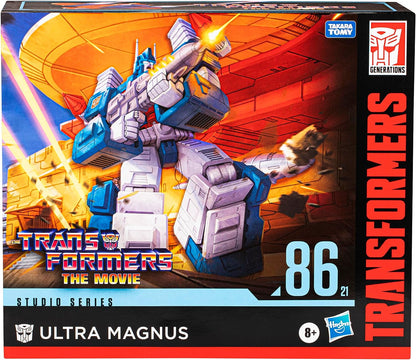 Transformers Toys Studio Series Commander-Klasse 86-21 Ultra Magnus Studio Series Core-Klasse Exo-Suit Spike Witwicky Action-Figur (8,5 cm) Kampf um Cybertron, ab 8 Jahren