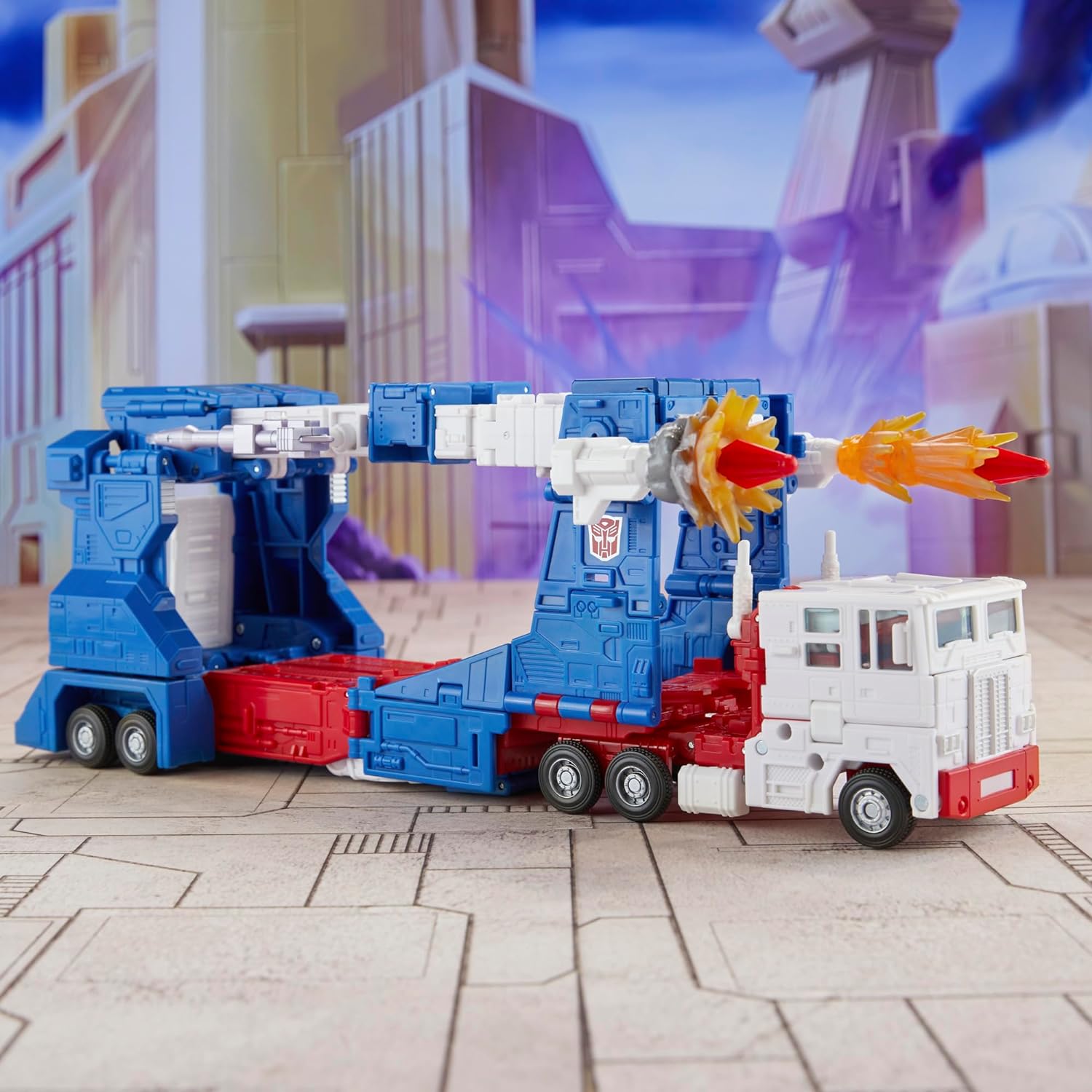 Transformers Toys Studio Series Commander-Klasse 86-21 Ultra Magnus Studio Series Core-Klasse Exo-Suit Spike Witwicky Action-Figur (8,5 cm) Kampf um Cybertron, ab 8 Jahren