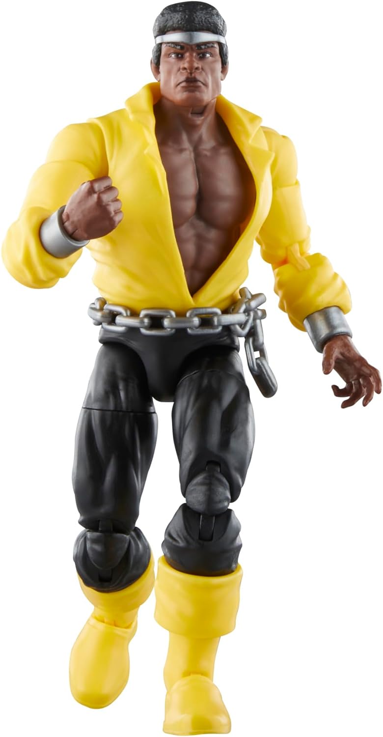 Hasbro Marvel Legends Series Luke Cage Power Man, Marvel Knights 6" Marvel Legends Action Figures