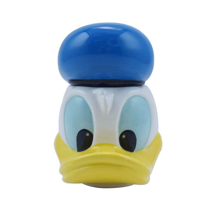 Disney Mickey & Friends Shaped Mug with Lid - Donald Duck - 3D Mug Gift - Office Mug