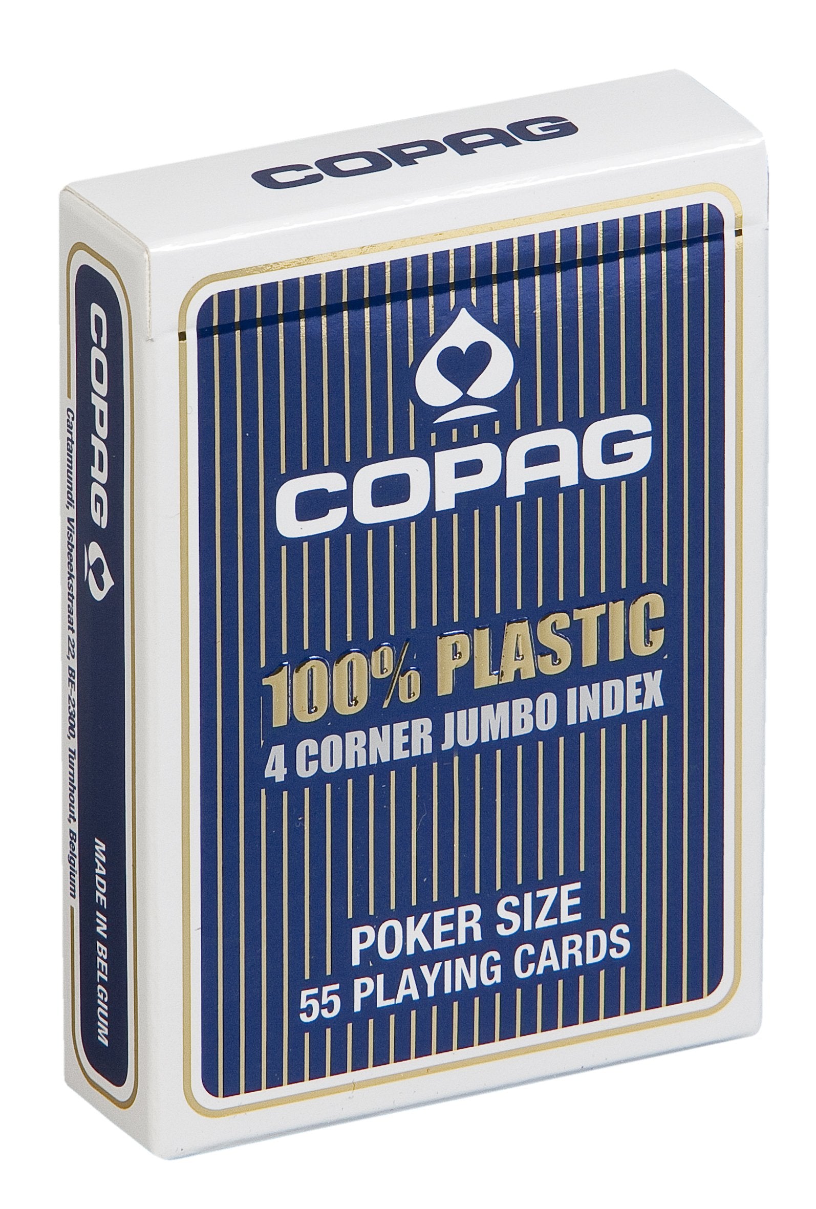 Copag Poker Size Jumbo Index Single Playing Cards Deck (Blue Back)