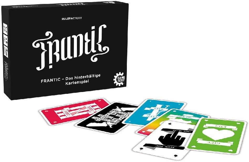 Frantic The Sneaky Card Game German Version