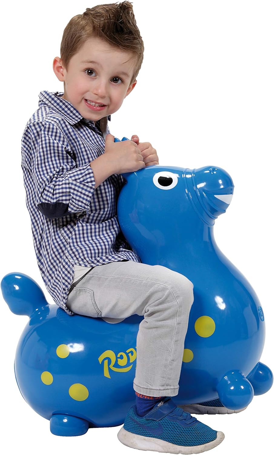 GYMNIC 7013 Jakobs 4019961 - Rody Hüpfpferd, blau