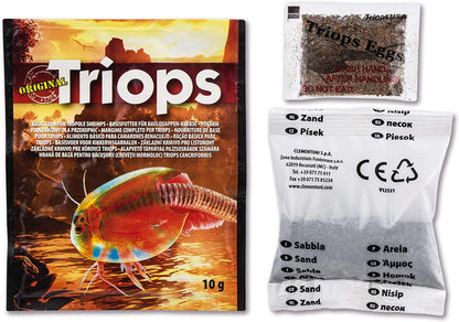 Clementoni Galileo Lab – Original Triops Nachfüll-Set, Züchten & Beobachten von Urzeitkrebsen, Spielzeug für Kinder ab 8 Jahren, Biologie zum Anfassen, für kleine Forscher von Clementoni 69935