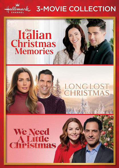 Hallmark Channel 3-Movie Collection (Our Italian Christmas Memories / Long Lost Christmas / We Need a Little Christmas