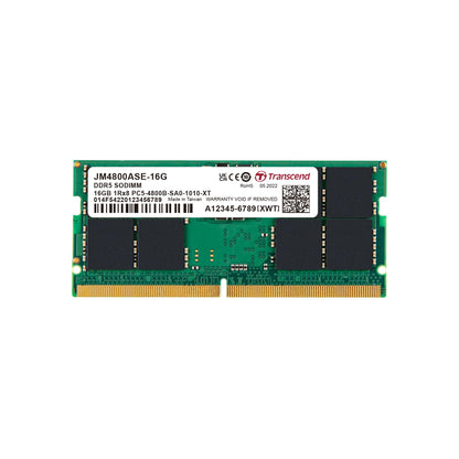 Transcend Modulo di memoria SO-DIMM da 16 GB DDR5 4800 MHz - JM4800ASE-16G