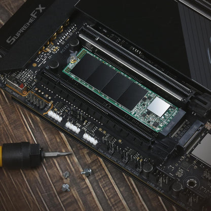 Transcend SSD MTE115S M.2 2280 PCIe Gen3 x4 NVMe da 250 GB, memoria 3D NAND, basso consumo, per laptop/desktop/gaming - TS250GMTE115S