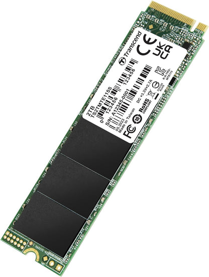 Transcend SSD 2TB M.2 MTE115S (M.2 2280) PCIe Gen3 x4 NVMe