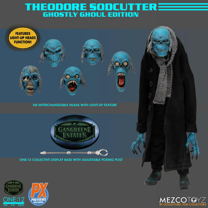 Mezco Theodore SODCUTTER Ghostly Ghoul PX ONE:12 Collective Edition