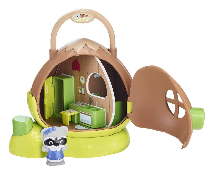 Klorofil - Mini universe hazelnut house - 3 pieces to discover - develops imagination and motor skills