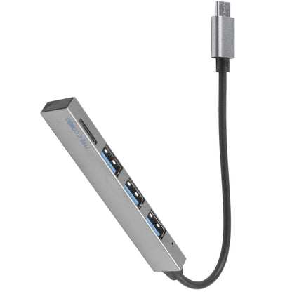 Nrpfell Type C vers 3 USB Hub Expander Ultra Slim Portable 3 Ports USB 2.0 Hub USB C Type C Hub Ethernet