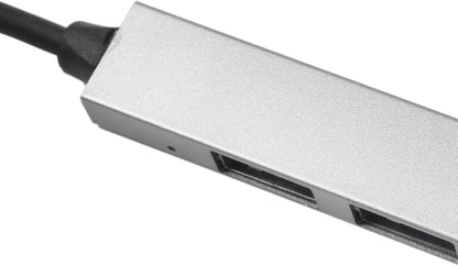 Nrpfell Type C vers 3 USB Hub Expander Ultra Slim Portable 3 Ports USB 2.0 Hub USB C Type C Hub Ethernet
