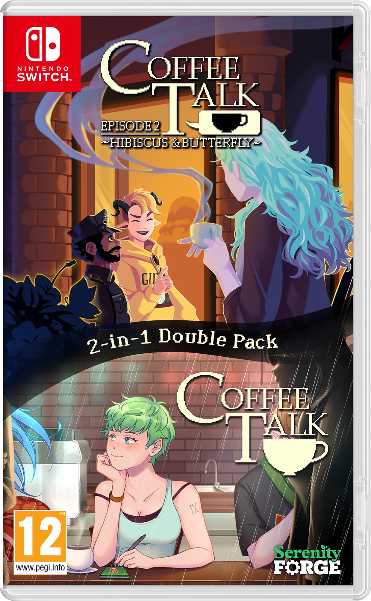 Coffee Talk 1 + 2 (Double Pack) Nintendo Switch