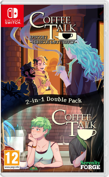 Coffee Talk 1 + 2 (Double Pack) Nintendo Switch