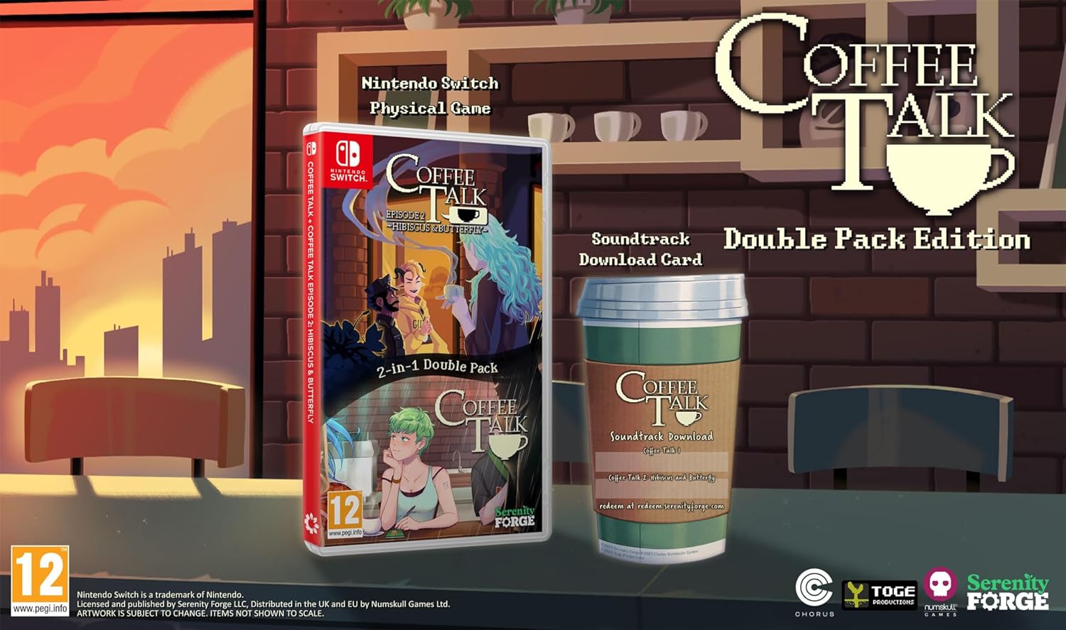 Coffee Talk 1 + 2 (Double Pack) Nintendo Switch