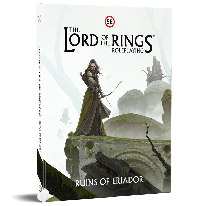Free League Publishing The Lord of The Rings Roleplaying 5E: Ruins of Eriador - Campaign Module - Supplemental Hardback RPG Book, LOTR, Free League PublishingF