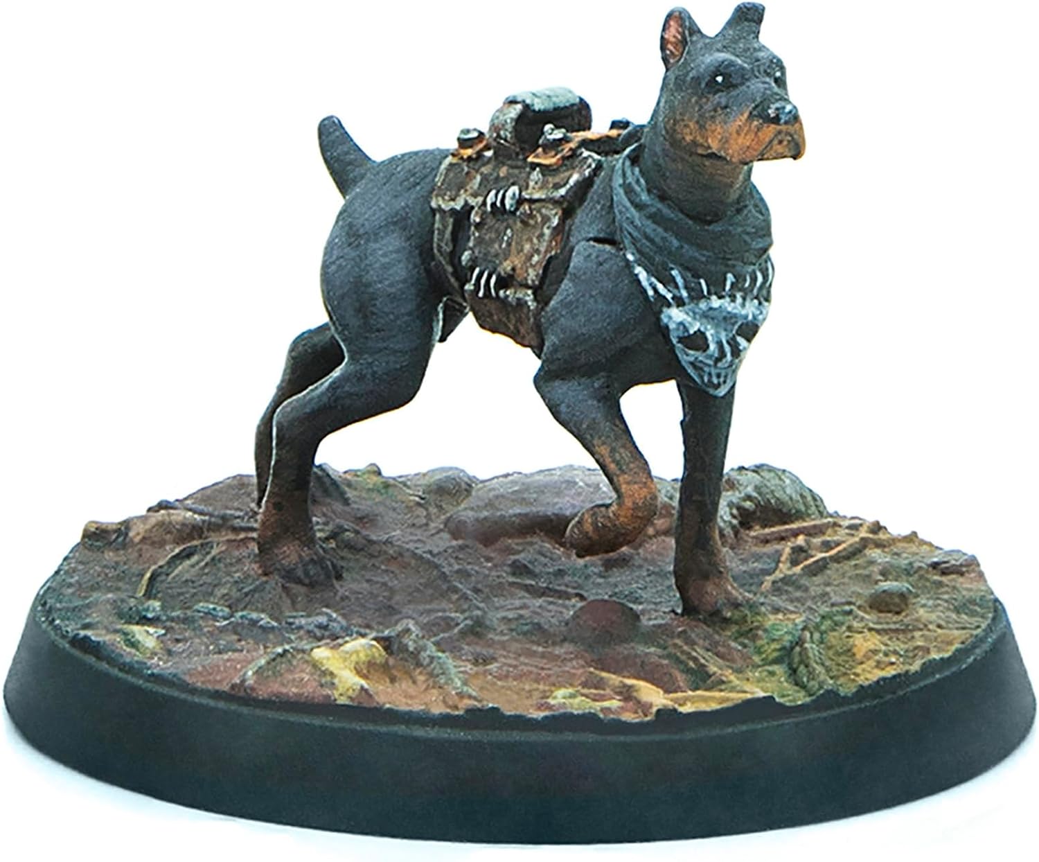 Modiphius: Fallout: Wasteland Warfare: Raiders Pack Top Dogs - 3 Figures, Nuka World Wave, 32mm Multi-Part Resin Unpainted Miniatures