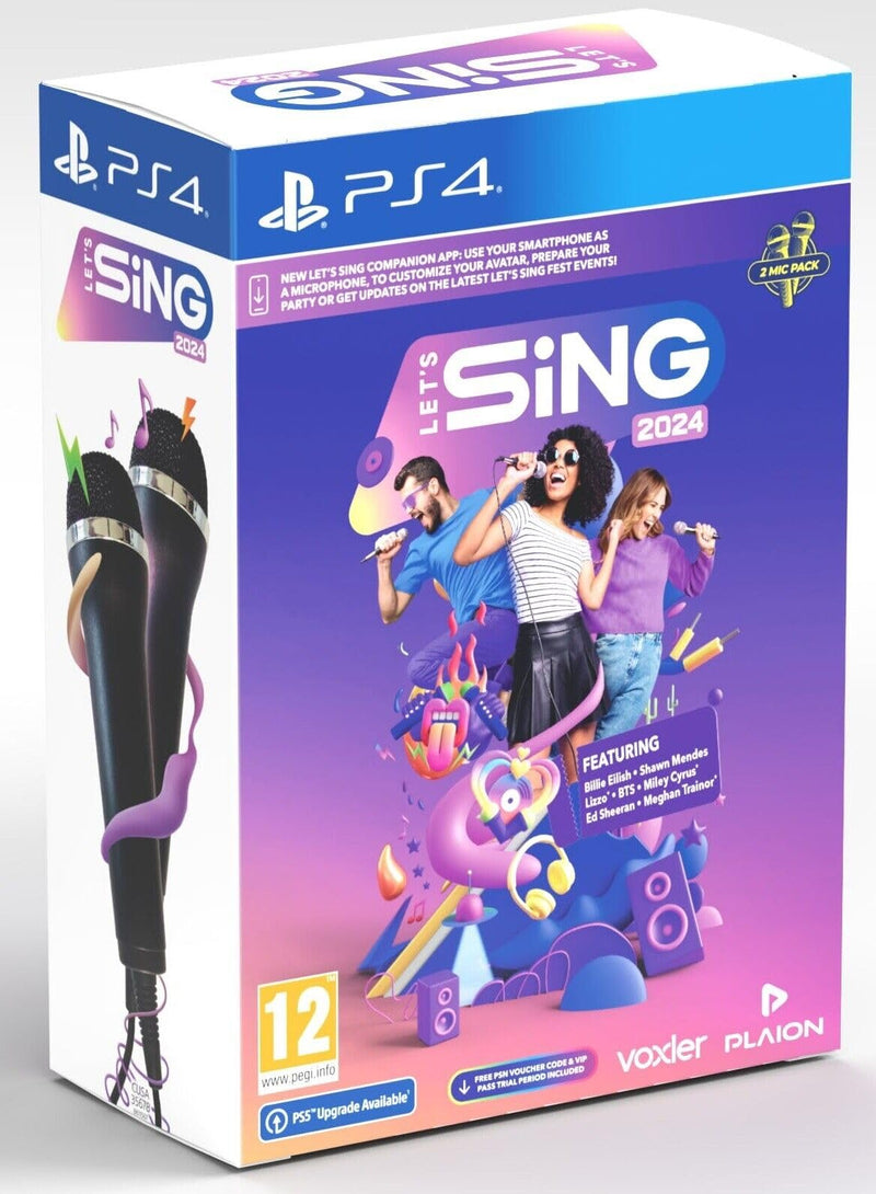 Let's Sing 2024 - International Version + 2 Microphones