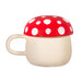 Sass & Belle Red Mushroom Mug with Lid