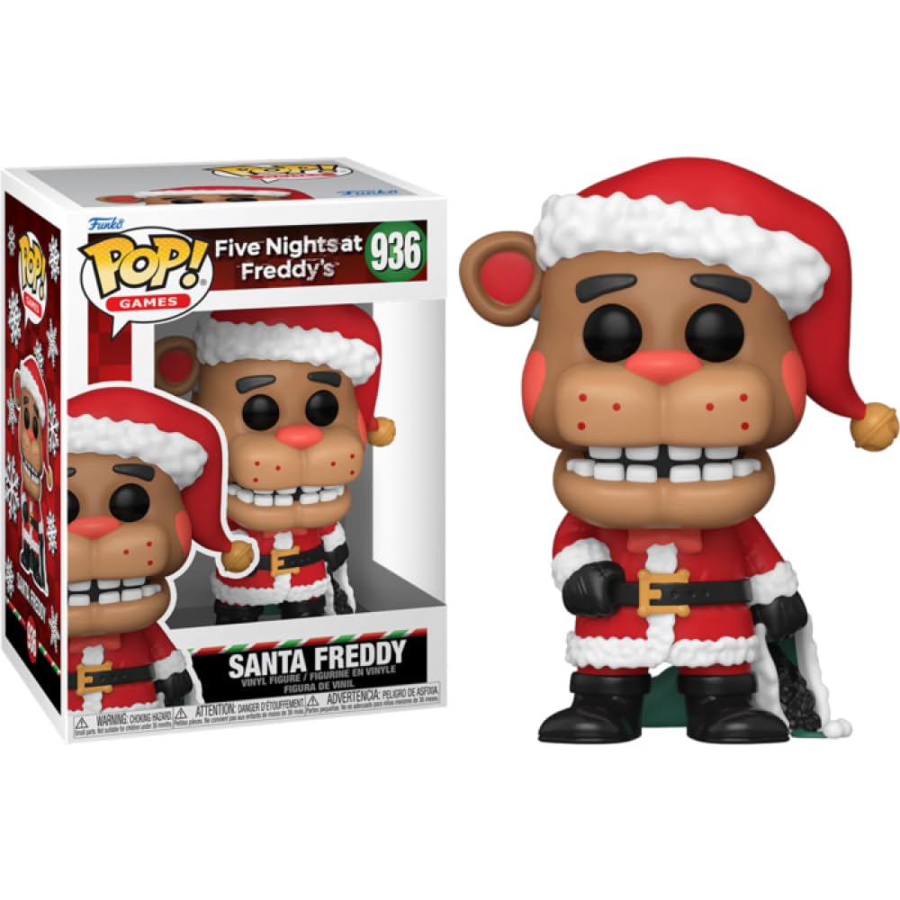 Funko POP! Spelletjes: Five Nights At Freddy's (FNAF) - Vakantie Freddy Fazbear - Verzamelbare Vinyl Figuur - Cadeau Idee - Officiële Koopwaar -