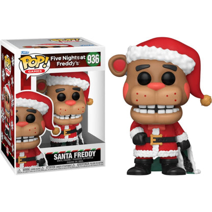 Funko POP! Spelletjes: Five Nights At Freddy's (FNAF) - Vakantie Freddy Fazbear - Verzamelbare Vinyl Figuur - Cadeau Idee - Officiële Koopwaar -