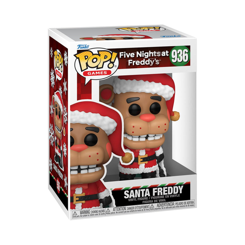 Funko POP! Spelletjes: Five Nights At Freddy's (FNAF) - Vakantie Freddy Fazbear - Verzamelbare Vinyl Figuur - Cadeau Idee - Officiële Koopwaar -