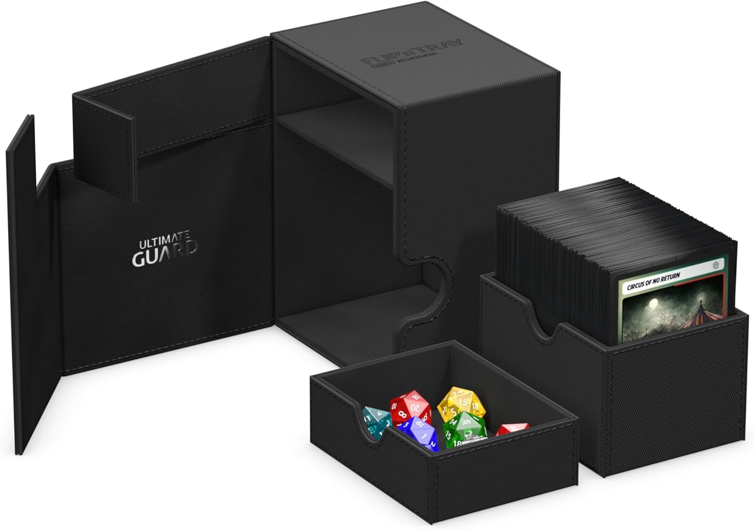 Ultimate Guard Flip`n`Tray 133+ XenoSkin Noir