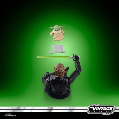 Star Wars: The Book of Boba Fett Vintage Collection 10 cm Luke Skywalker & Grogu Figurines