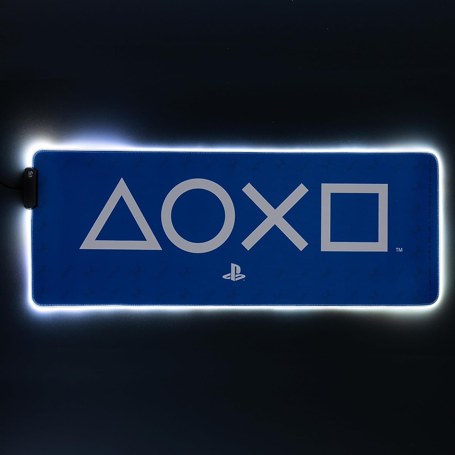 Paladone Playstation Light Up Desk Mat - LED Light Powered by USB Cable (Included