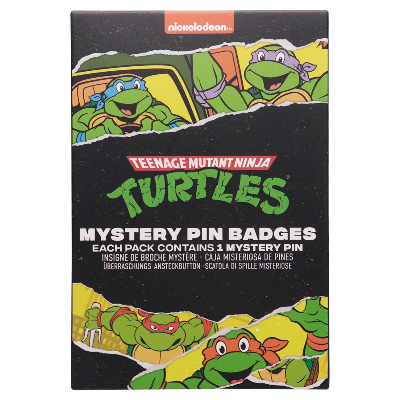 Les Tortues ninja présentoir Pin's (12