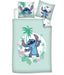 Stitch Hawaii Bedding Set, 100% Cotton, Duvet Cover 140 x 200 cm + Pillowcase 65 x 65 cm