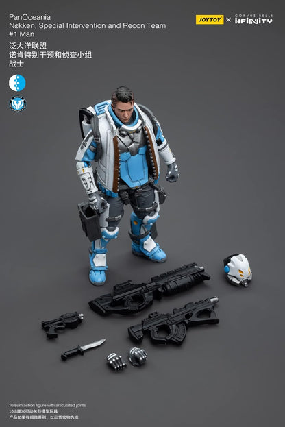 Infinity Actionfigur 1/18 PanOceania Nokken Specia