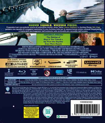 SHARK 2 - L'ABISSO (4K Ultra HD + Blu-Ray