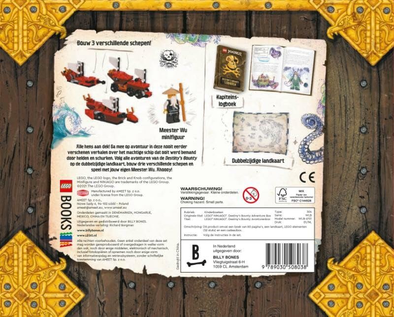 LEGO Ninjago - Destiny's bounty avonturenbox