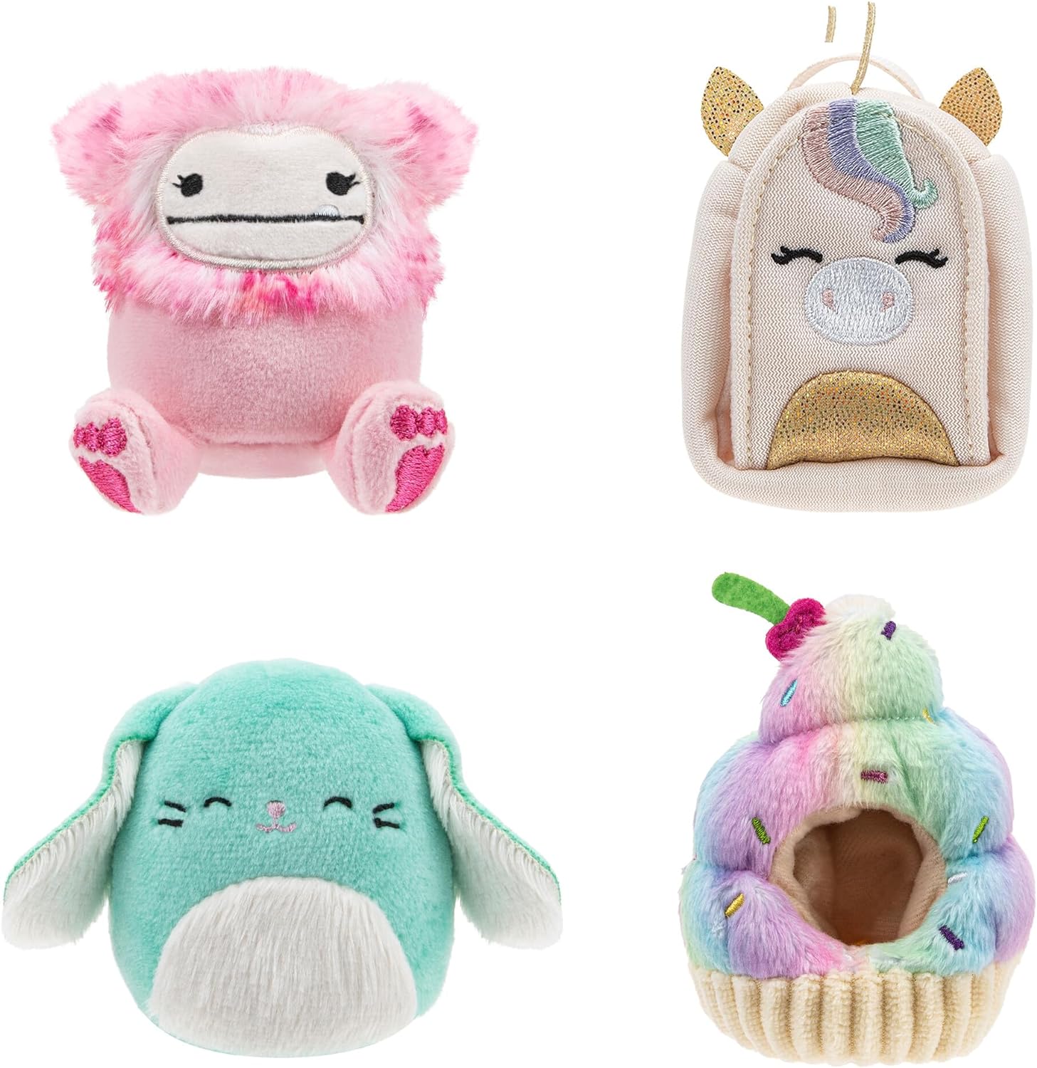 Squishville SQM0479 Accessory Set Breaks Fun, Super Soft Mini Squishmallows, 5 cm Plush Toy with Accessories
