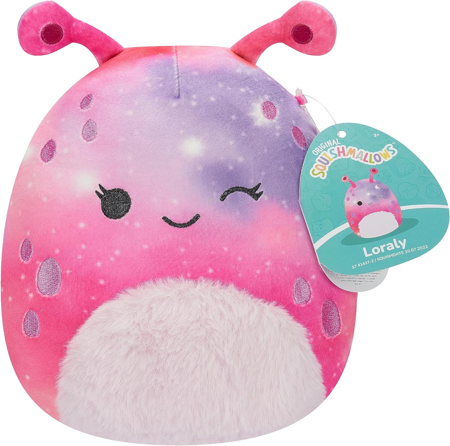 Squishmallows SQCR04119 Loraly de Alien