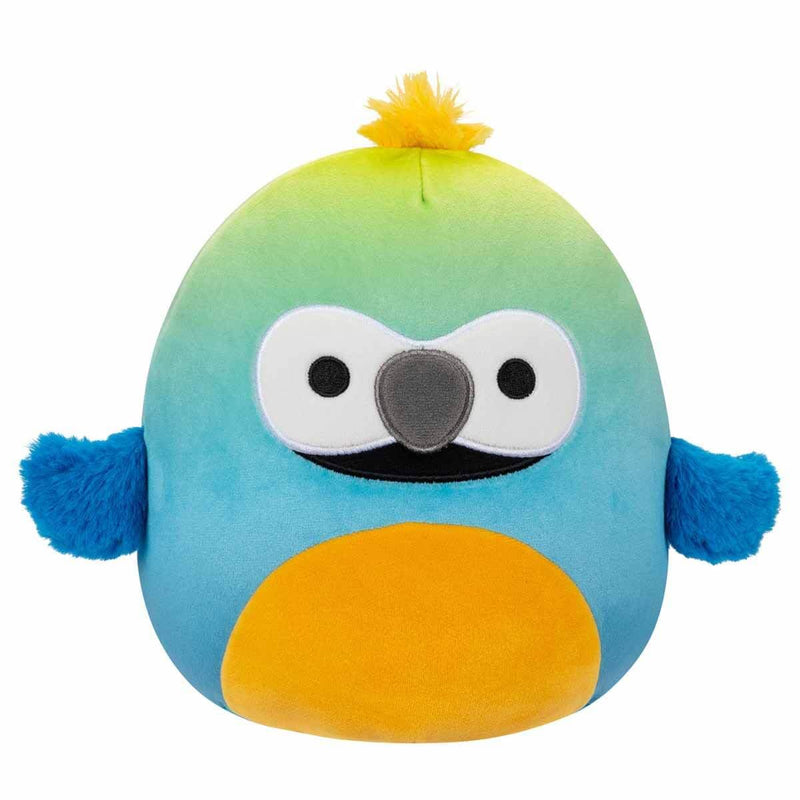 Squishmallows - 19 cm Plush P17 - Baptise the Blue/Yellow Macaw Black