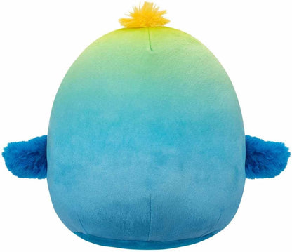 Squishmallows - 19 cm Plush P17 - Baptise the Blue/Yellow Macaw Black