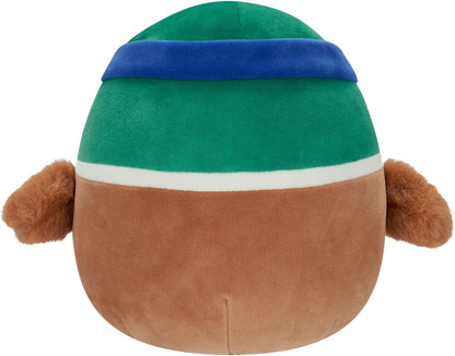 Squishmallows SQCR04124 - Avery de eend 19 cm, officiële Kelly Toys pluche, superzacht knuffeldier