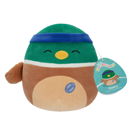 Squishmallows SQCR04124 - Avery de eend 19 cm, officiële Kelly Toys pluche, superzacht knuffeldier
