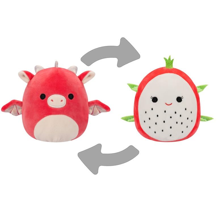 Squishmallows - Flip A Mallow 13 cm - Dragonfruit/Dragon (23131P16)
