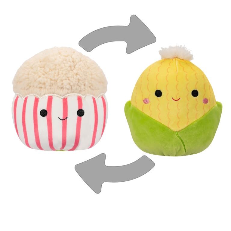 Squishmallows - Flip A Mallow 13 Cm - Popcorn/Corn (23131P16)