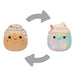 Squishmallows - Flip A Mallow 13 cm - Rainbow Milkshake/Chocolate Milkshake (23131P16)