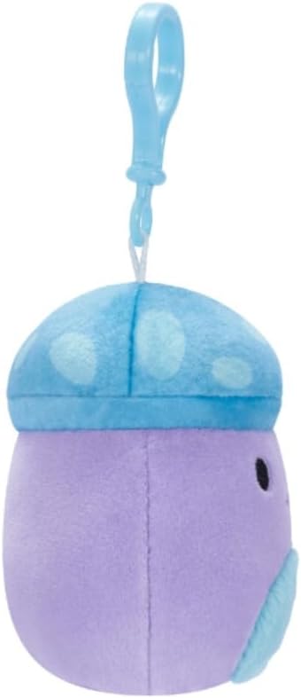 Squishmallows Pyle Plüschtier mit Clip, 8,9 cm
