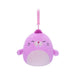 Squishmallows Pepper SQCP00150 Plüschtier zum Anklippen, 8,9 cm
