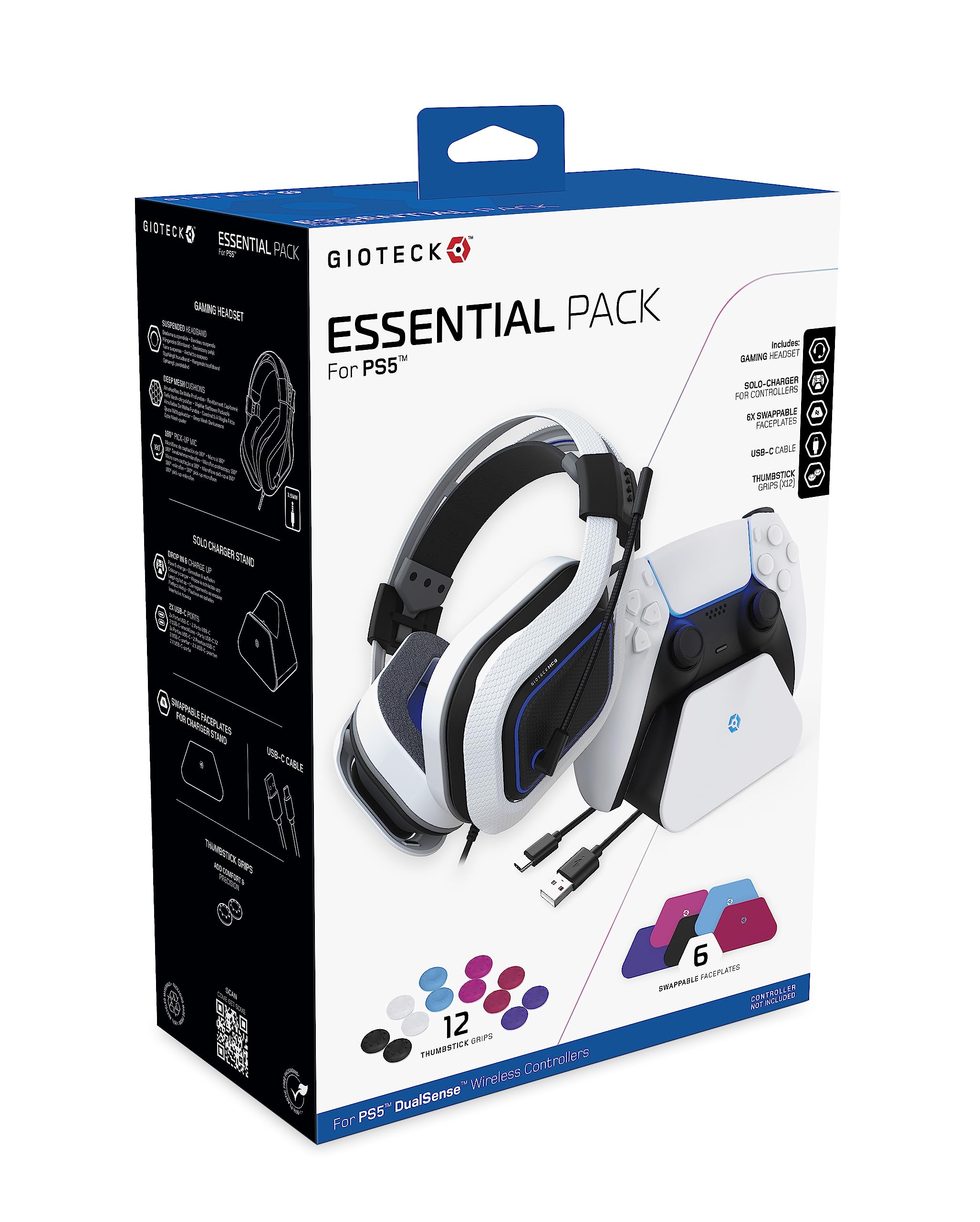 Freemode - Essential Pack Galaxy For Dualsense Wireless Controller Ps5 (6 Colours) Englisch