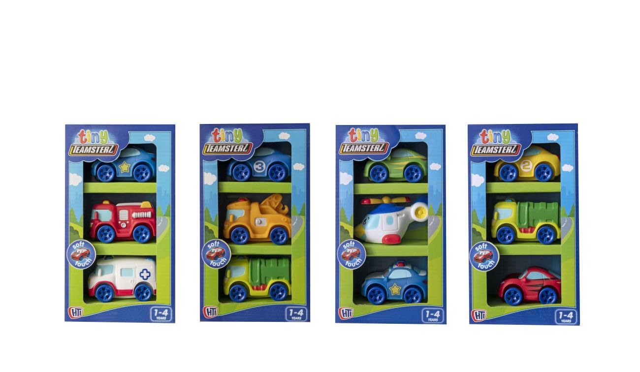 Teamsterz Tiny Cars, 3-Pack, Assorted