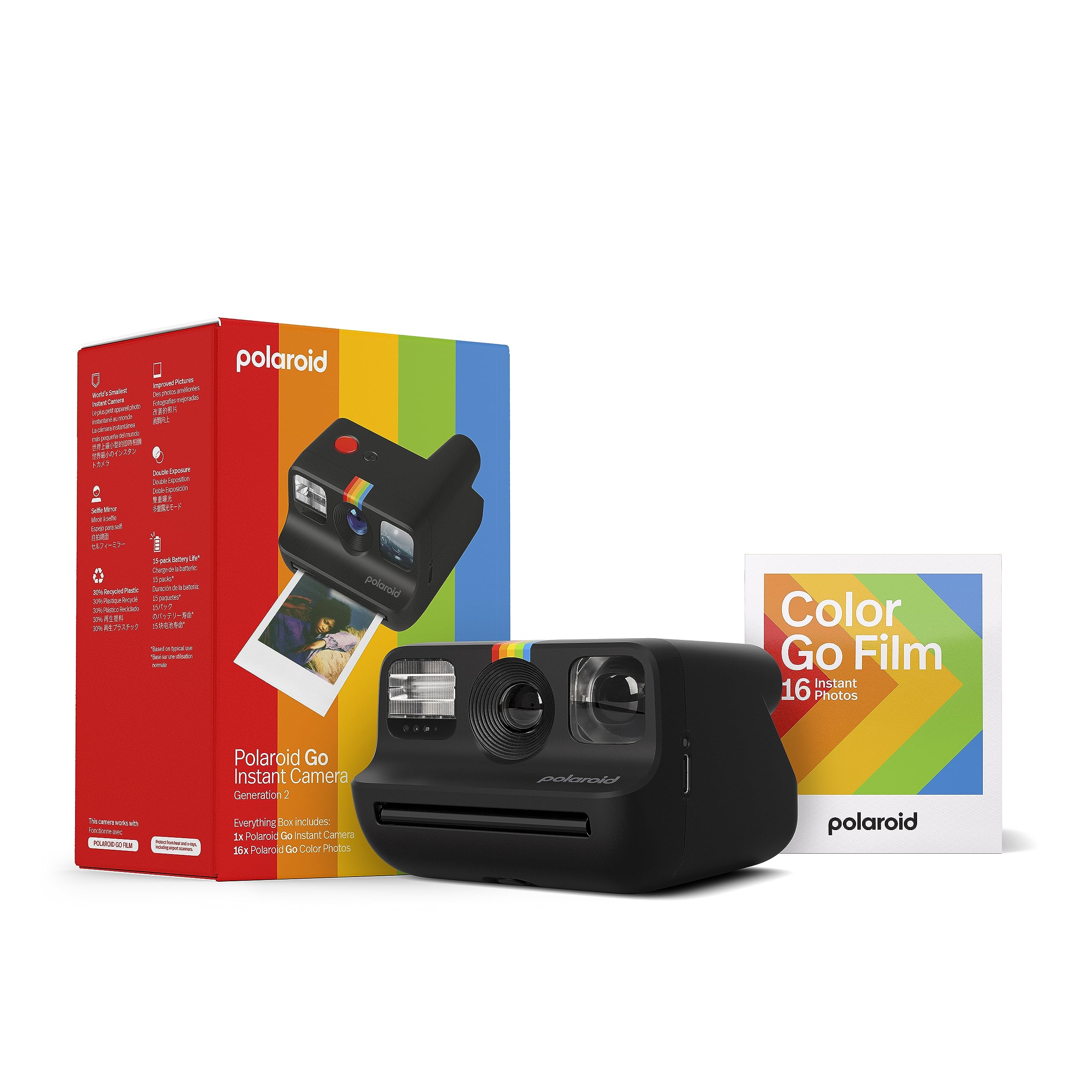 Polaroid Everything Box Go Generation 2 Instat Camera - Zwart (6280