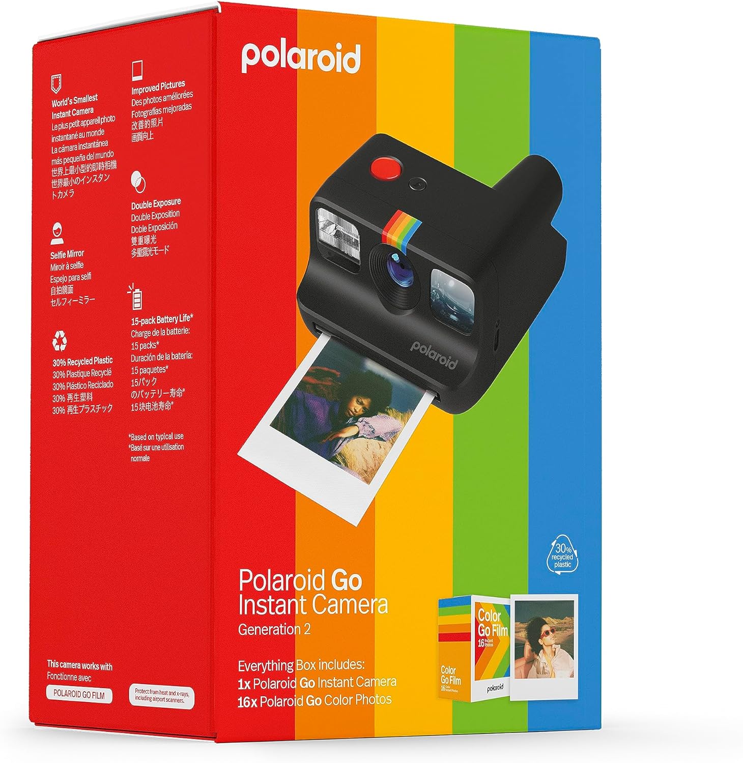 Polaroid Everything Box Go Generation 2 Instat Camera - Zwart (6280